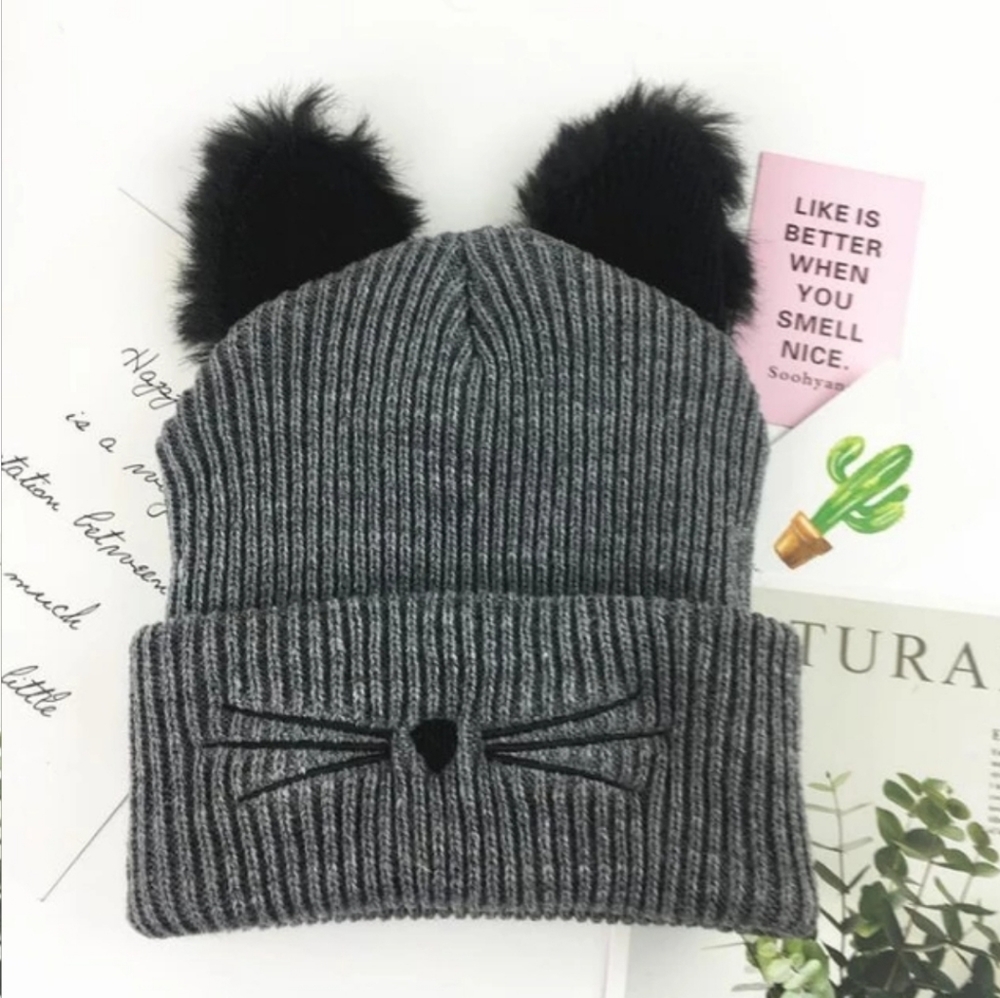 Kitty Cat Winter Hat